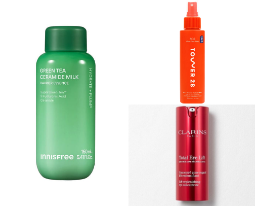 skincare favs cover photo collage