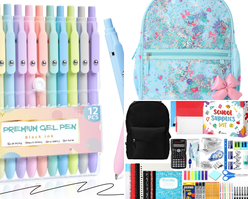 Back to school cover photo collage