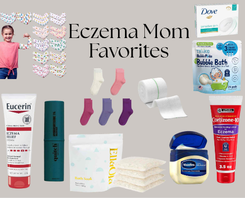 Eczema Mom Favorites cover photo collage