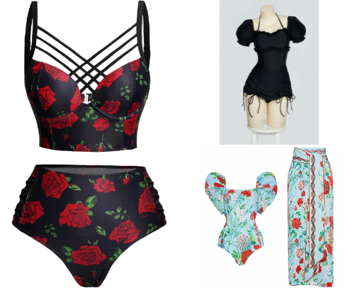 Swim Suits I'm Swooning Over cover photo collage