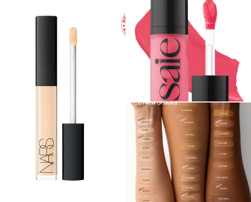 makeup favs cover photo collage