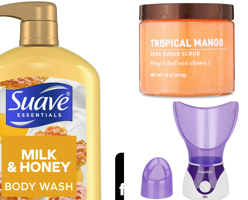 Glow on a Budget: Affordable Self-Care Products for Hot Summer Days cover photo collage