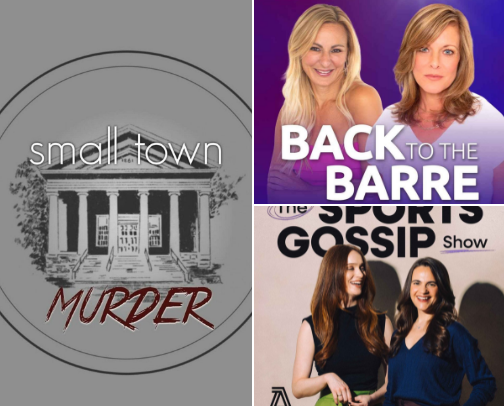 My current podcast rotation cover photo collage