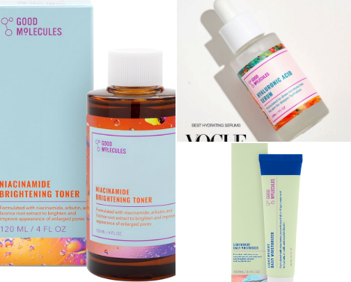 skin care favorites cover photo collage