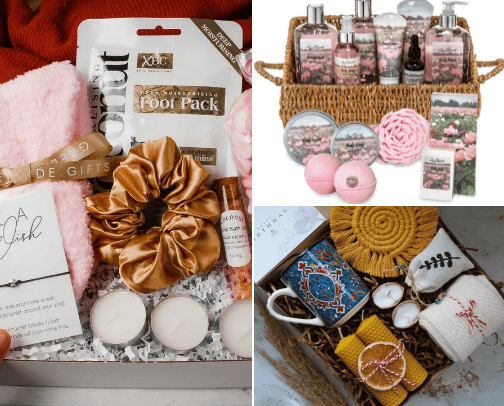 gift box for women cover photo collage