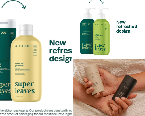 non/low tox body care cover photo collage