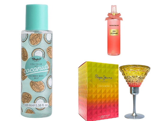 mists and perfumes cover photo collage