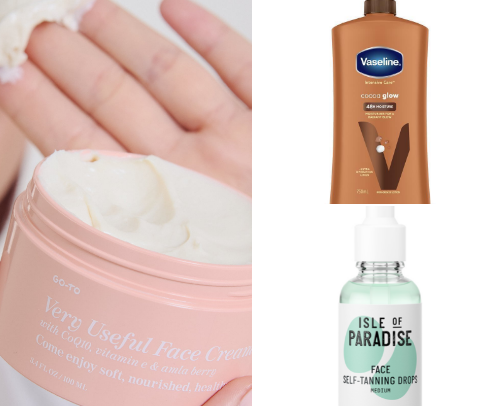 My favourite products that make you glow! cover photo collage