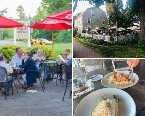 Top CT restaurants + wineries from a couple who dines out a LOT cover photo collage