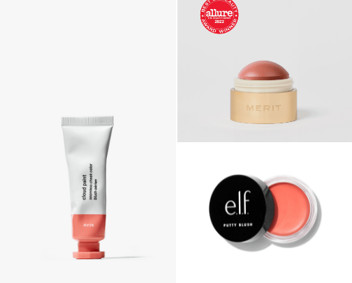 Acne safe blush ☺️ cover photo collage