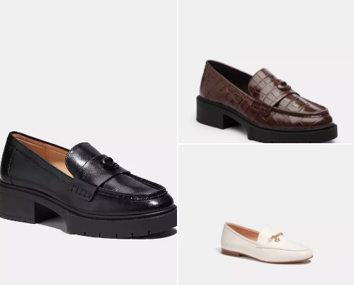 Loafer 👧  from COACH ♥️ cover photo collage