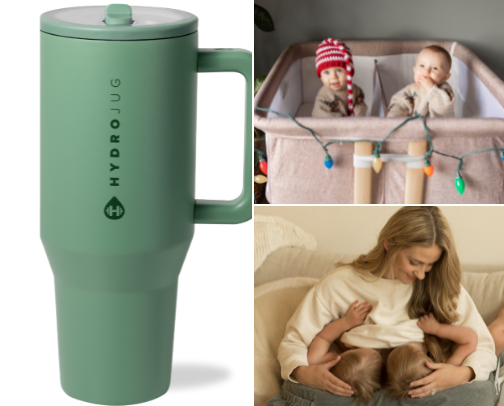 Twin mom must haves cover photo collage