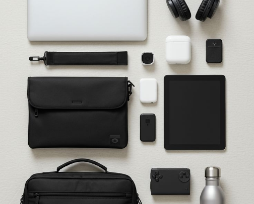 My Minimalist Carry-On Tech Setup cover photo collage