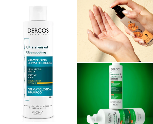 My favorite oily hair care products cover photo collage