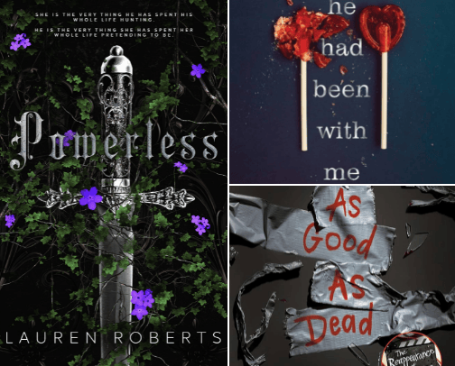 My 5⭐️ book reads cover photo collage