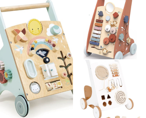 Montessori-Style Push Walkers & Gear cover photo collage