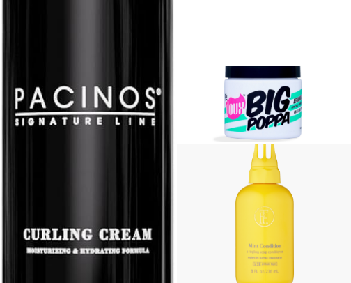 My Fav Curly Hair Products 🥰 cover photo collage