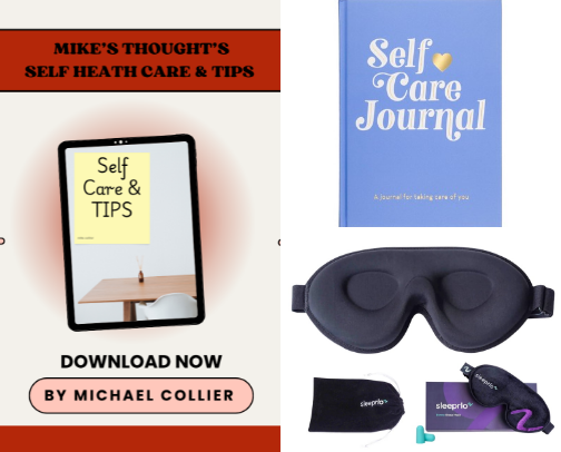 Self-Care Essentials for a Healthier Everyday Life cover photo collage