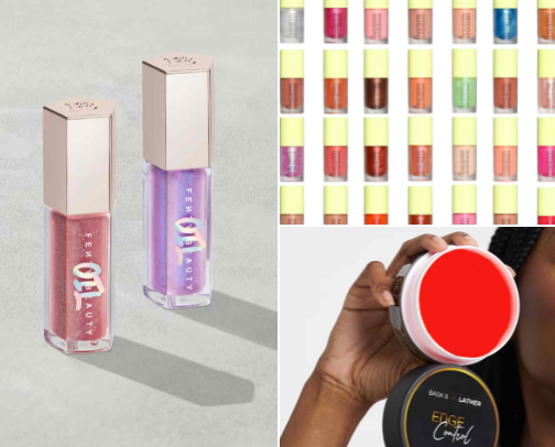 TikTok Beauty Faves cover photo collage