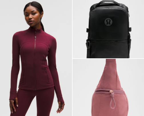 Lululemon cover photo collage