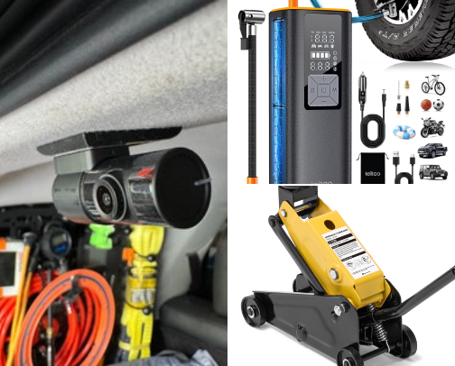 CAR ACCESSORIES cover photo collage