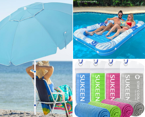 Stay Cool & Safe: Top Products for Summer Days cover photo collage