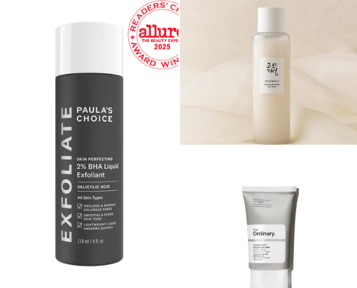 Toners and Actives for my Rosacea and Acne Prone Skin cover photo collage