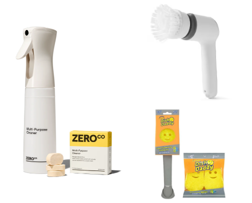 Cleaning cover photo collage