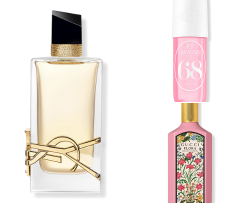 Fun, flirty, fragrance suitable for all seasons cover photo collage