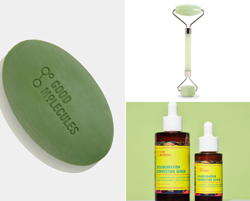 Glow Lab: Skincare cover photo collage