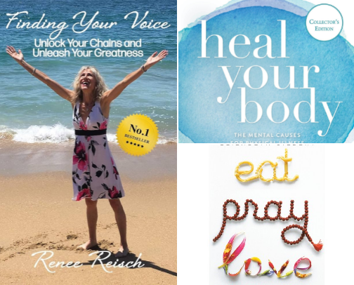 Personal growth books that helped me thrive cover photo collage