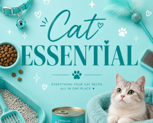 🐱 Cat Essentials cover photo collage