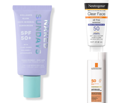 Sun essentials for the summer cover photo collage