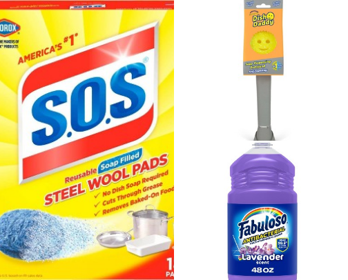 Cleaning faves 🧼 cover photo collage