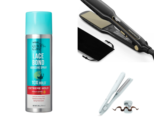Lace Bond Adhesive Spray cover photo collage