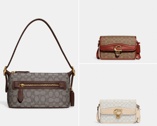 Coach bags ❤️ cover photo collage