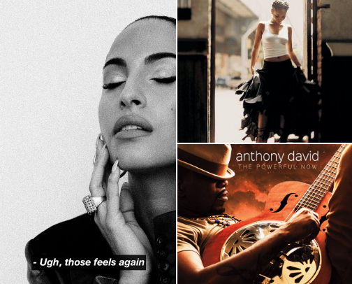 Songs To Ease Away The Stress: Neo-Soul Version cover photo collage