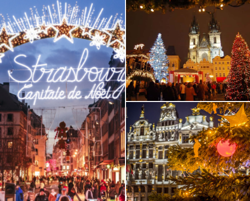 Where to go for Christmas?❄️❤️ cover photo collage