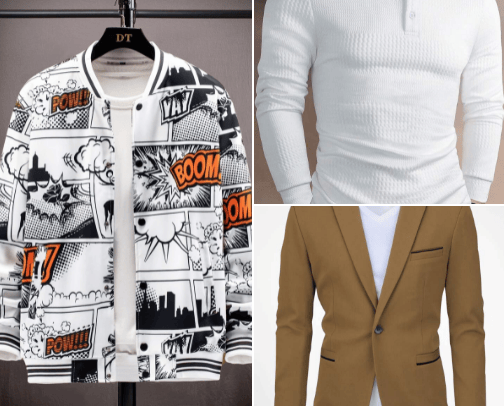 Shein Men Collection cover photo collage