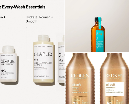 Ultimate Hair Care Essentials for Healthy, Gorgeous Hair! cover photo collage