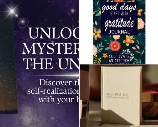 My Manifestation and Journaling Essentials cover photo collage