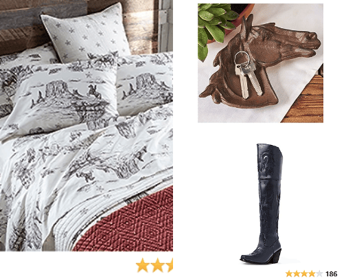 Western Decor cover photo collage