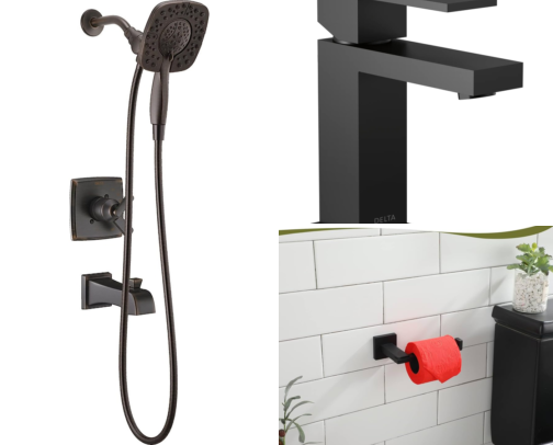 My Farmhouse Bathroom Refresh 🛁 cover photo collage