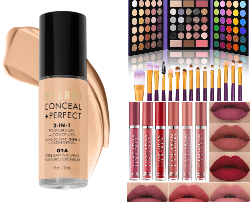 Your Makeup Transformation Awaits cover photo collage
