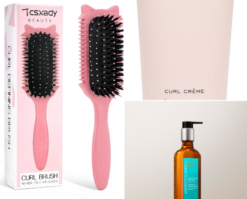 Hair care curly hair :) cover photo collage