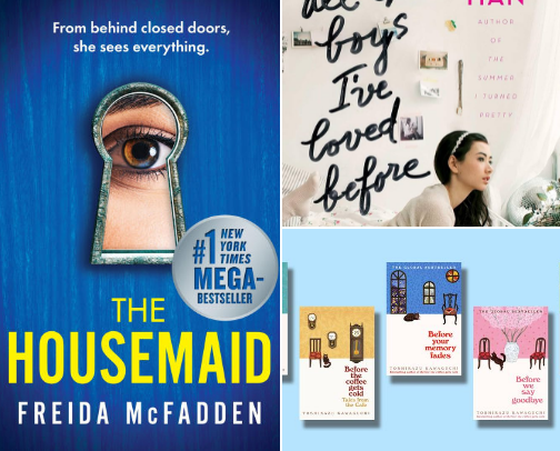 My favourite books that I finish in one sitting! cover photo collage