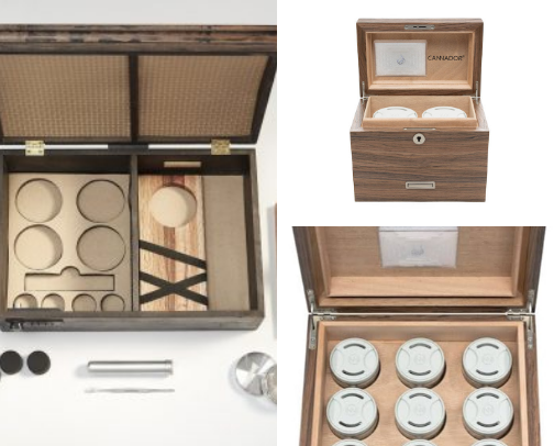Elevated Stash: Designer Cannabis Storage That Doubles as Decor cover photo collage