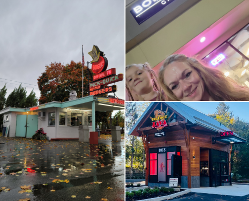 My favorite places to eat cover photo collage