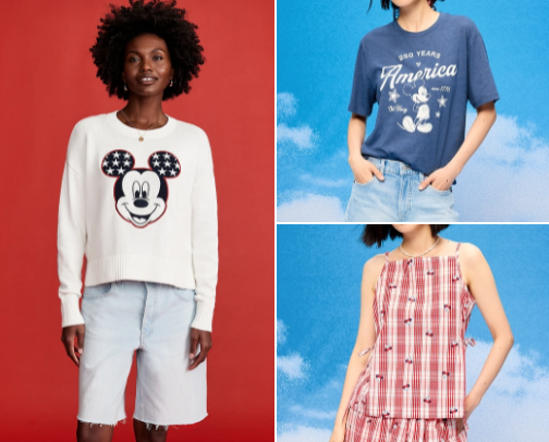 Stars & Stripes Disney Style Guide cover photo collage