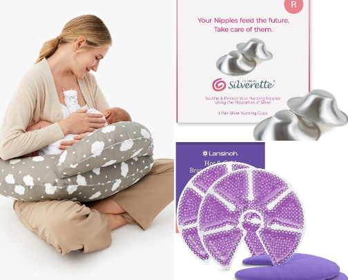Breastfeeding/Pumping Essentials cover photo collage